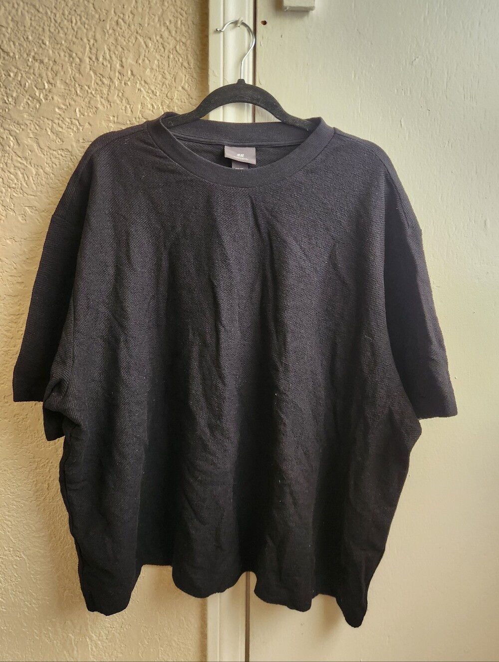 H&M - Oversized Cotton Textured Tee